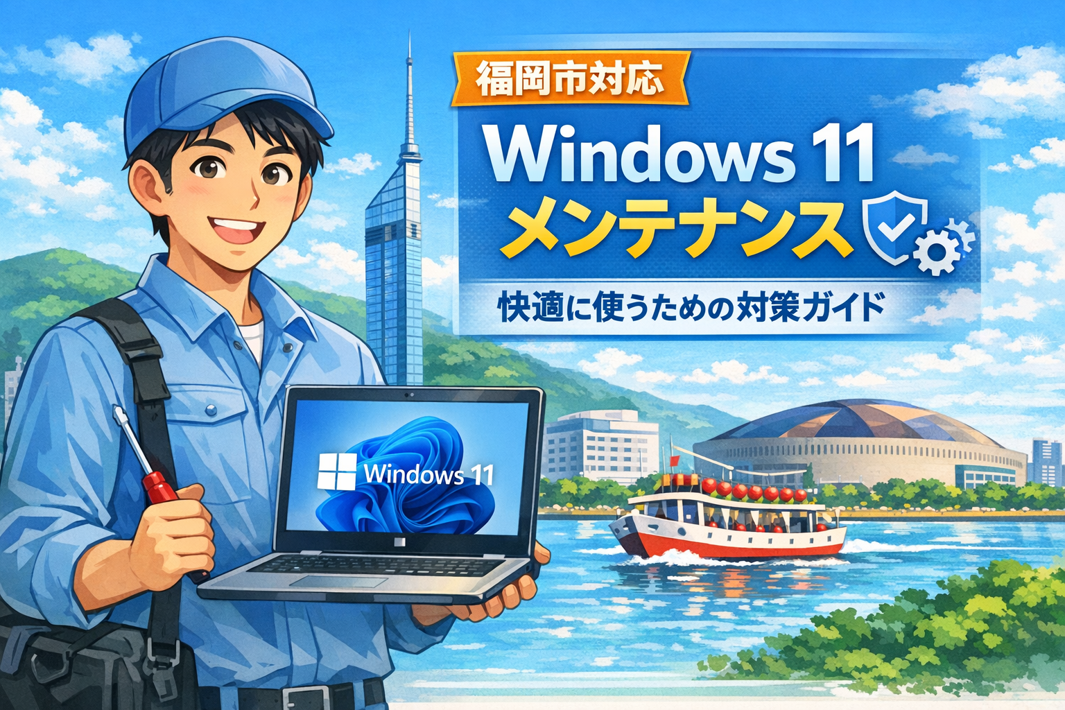 Windows 11は「メンテナンス」が重要で、ここでは、その管理術について解説をしています。