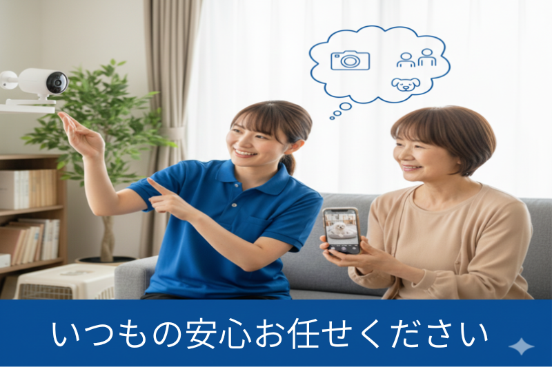 見守りカメラ設置